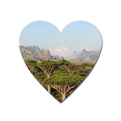 Socotra, Yemen Heart Magnet by trendistuff