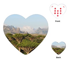 Socotra, Yemen Playing Cards (heart)  by trendistuff