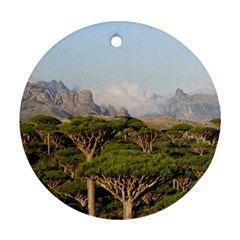 Socotra, Yemen Round Ornament (two Sides)  by trendistuff