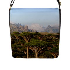 Socotra, Yemen Flap Messenger Bag (l)  by trendistuff