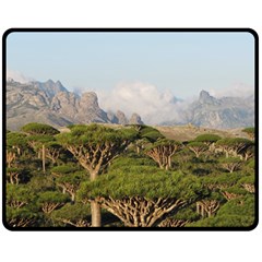 Socotra, Yemen Double Sided Fleece Blanket (medium)  by trendistuff