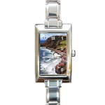 SCOTLAND CROVIE Rectangle Italian Charm Watches