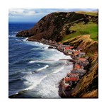 SCOTLAND CROVIE Tile Coasters