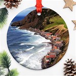 SCOTLAND CROVIE Ornament (Round)  Front