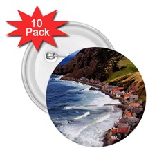 Scotland Crovie 2 25  Buttons (10 Pack) 