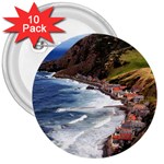 SCOTLAND CROVIE 3  Buttons (10 pack) 