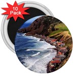 SCOTLAND CROVIE 3  Magnets (10 pack) 