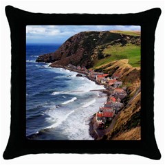 Scotland Crovie Throw Pillow Cases (black) by trendistuff