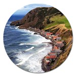 SCOTLAND CROVIE Magnet 5  (Round)