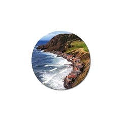 Scotland Crovie Golf Ball Marker by trendistuff