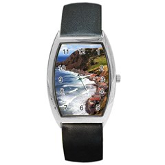 Scotland Crovie Barrel Metal Watches by trendistuff