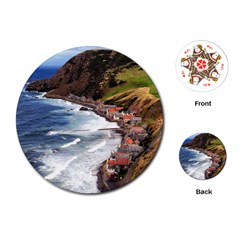 Scotland Crovie Playing Cards (round)  by trendistuff