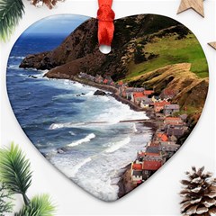 Scotland Crovie Heart Ornament (2 Sides) by trendistuff