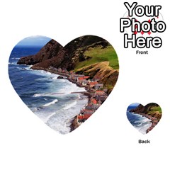 Scotland Crovie Multi-purpose Cards (heart)  by trendistuff