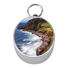 Scotland Crovie Mini Silver Compasses