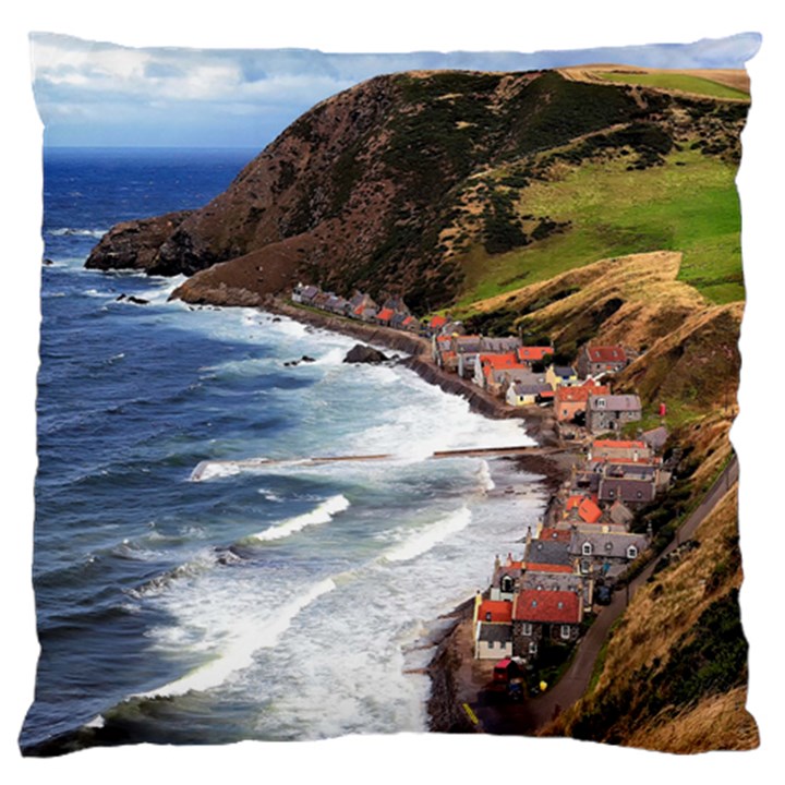 SCOTLAND CROVIE Standard Flano Cushion Cases (One Side) 