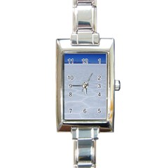 Salt Flats Rectangle Italian Charm Watches by trendistuff