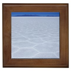 Salt Flats Framed Tiles by trendistuff