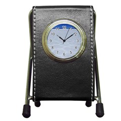 Salt Flats Pen Holder Desk Clocks by trendistuff