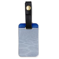 Salt Flats Luggage Tags (one Side)  by trendistuff