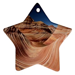 Petrified Sand Dunes Ornament (star)  by trendistuff