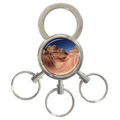 Petrified Sand Dunes 3-ring Key Chains by trendistuff