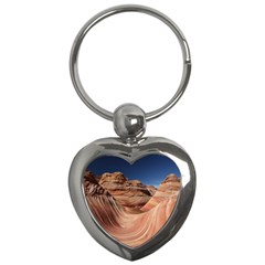 Petrified Sand Dunes Key Chains (heart)  by trendistuff