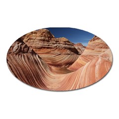 Petrified Sand Dunes Oval Magnet by trendistuff