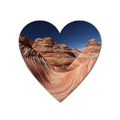 Petrified Sand Dunes Heart Magnet by trendistuff