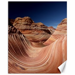 Petrified Sand Dunes Canvas 11  X 14   by trendistuff