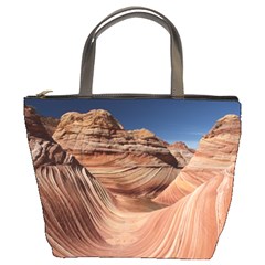 Petrified Sand Dunes Bucket Bags by trendistuff