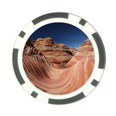 Petrified Sand Dunes Poker Chip Card Guards (10 Pack)  by trendistuff