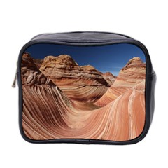 Petrified Sand Dunes Mini Toiletries Bag 2-side