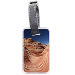 Petrified Sand Dunes Luggage Tags (one Side)  by trendistuff