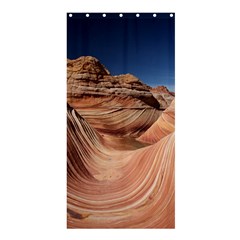 Petrified Sand Dunes Shower Curtain 36  X 72  (stall)  by trendistuff