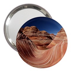 Petrified Sand Dunes 3  Handbag Mirrors by trendistuff