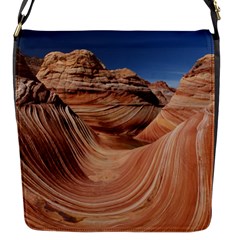 Petrified Sand Dunes Flap Messenger Bag (s) by trendistuff