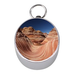 Petrified Sand Dunes Mini Silver Compasses