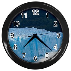 Perito Moreno Glacier Wall Clocks (black) by trendistuff