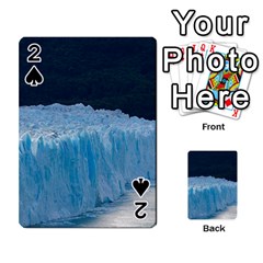 Perito Moreno Glacier Playing Cards 54 Designs  by trendistuff