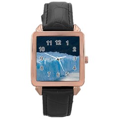 Perito Moreno Glacier Rose Gold Watches by trendistuff