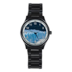 Perito Moreno Glacier Stainless Steel Round Watches by trendistuff