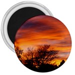 ORANGE SUNSET 3  Magnets