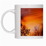 ORANGE SUNSET White Mugs