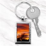 ORANGE SUNSET Key Chains (Rectangle) 