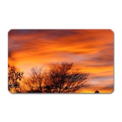 Orange Sunset Magnet (rectangular) by trendistuff