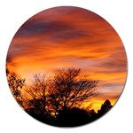 ORANGE SUNSET Magnet 5  (Round)