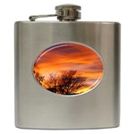 ORANGE SUNSET Hip Flask (6 oz)