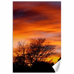 Orange Sunset Canvas 20  X 30  