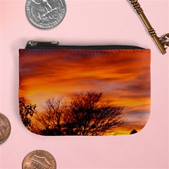 Orange Sunset Mini Coin Purses by trendistuff